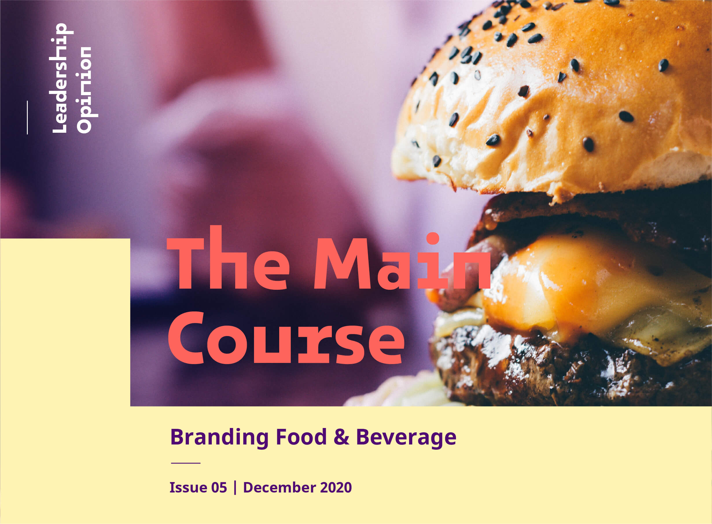 Branding Food & Beverage Brand Lounge